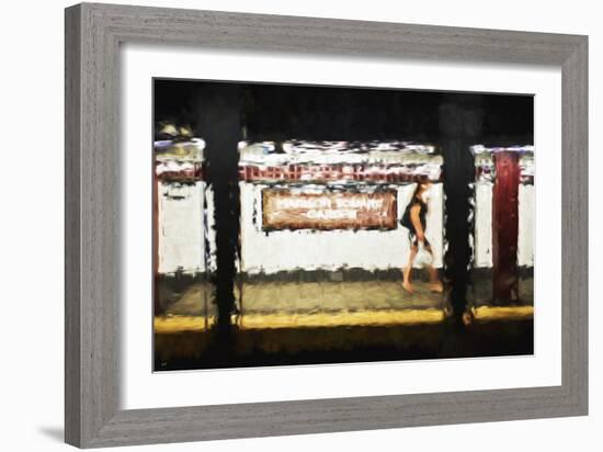 Madison Square Garden - In the Style of Oil Painting-Philippe Hugonnard-Framed Giclee Print