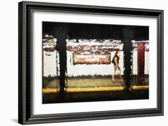 Madison Square Garden - In the Style of Oil Painting-Philippe Hugonnard-Framed Giclee Print