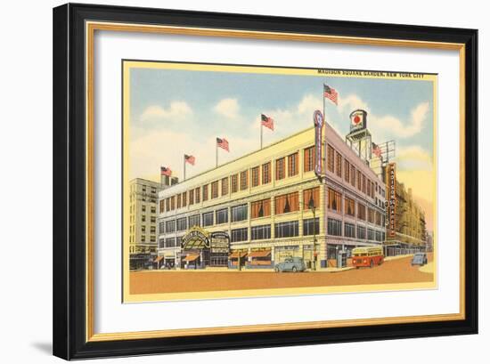 Madison Square Garden, New York City-null-Framed Art Print