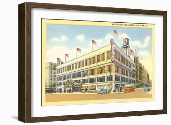 Madison Square Garden, New York City-null-Framed Art Print