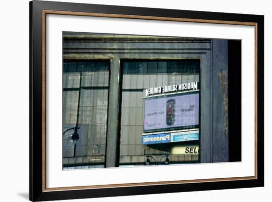 Madison Square Garden Reflection-null-Framed Photo