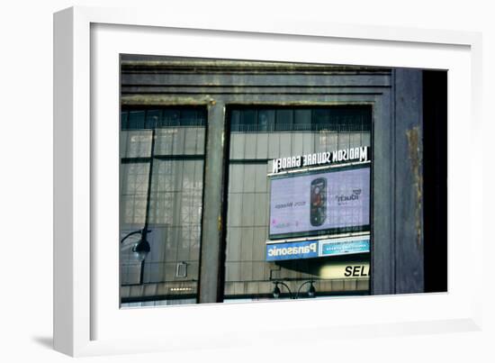 Madison Square Garden Reflection-null-Framed Photo