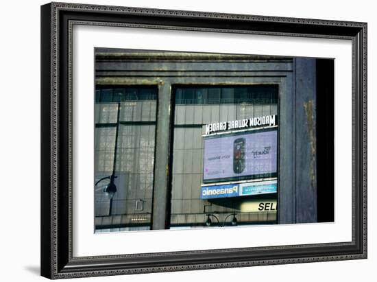 Madison Square Garden Reflection-null-Framed Photo