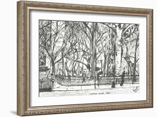 Madison Square Park New York, 2003-Vincent Alexander Booth-Framed Giclee Print