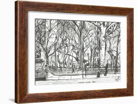 Madison Square Park New York, 2003-Vincent Alexander Booth-Framed Giclee Print