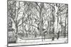 Madison Square Park New York, 2003-Vincent Alexander Booth-Mounted Giclee Print