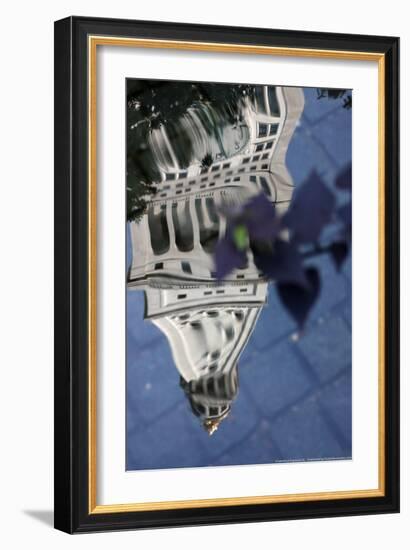 Madison Square Park Reflection-null-Framed Photo