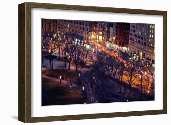 Madison Square Park Timelapse NYC-null-Framed Photo