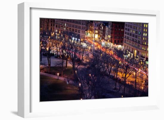 Madison Square Park Timelapse NYC-null-Framed Photo