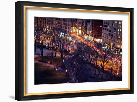 Madison Square Park Timelapse NYC-null-Framed Photo