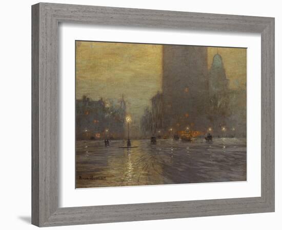 Madison Square-Lowell Birge Harrison-Framed Giclee Print