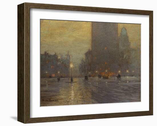 Madison Square-Lowell Birge Harrison-Framed Giclee Print