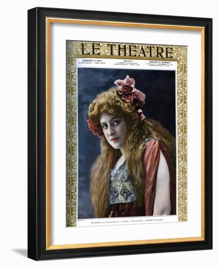Madmoiselle Margyl-Nadar-Framed Giclee Print