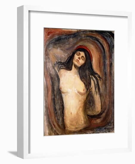 Madonna. 1894 - 95-null-Framed Giclee Print