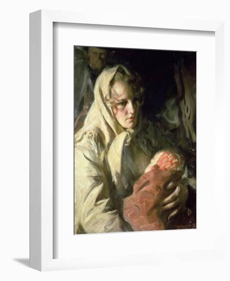 Madonna, 1899-Anders Leonard Zorn-Framed Giclee Print