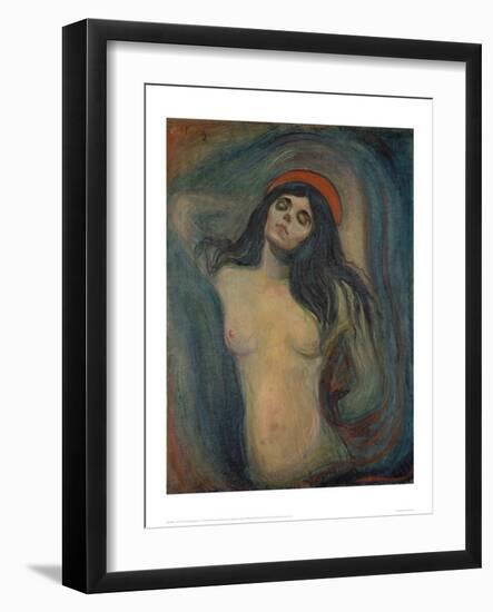 Madonna 2-Edvard Munch-Framed Giclee Print