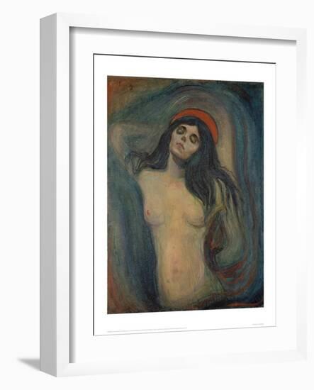 Madonna 2-Edvard Munch-Framed Giclee Print