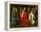 Madonna Adored by the Canonicus Van Der Paele-Jan van Eyck-Framed Premier Image Canvas