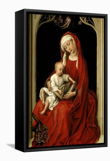 Madonna and Child, 1435-1438-Rogier van der Weyden-Framed Premier Image Canvas