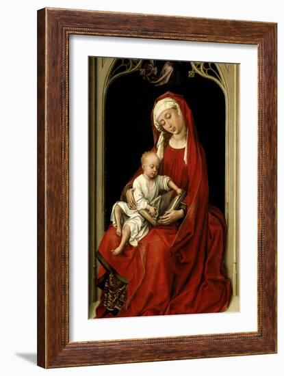 Madonna and Child, 1435-1438-Rogier van der Weyden-Framed Giclee Print