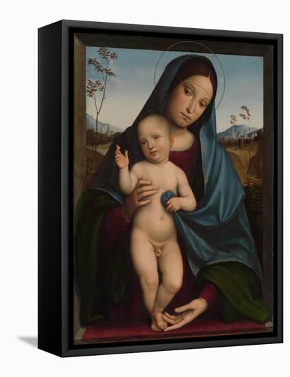 Madonna and Child, 1490-9-Il Francia-Framed Premier Image Canvas