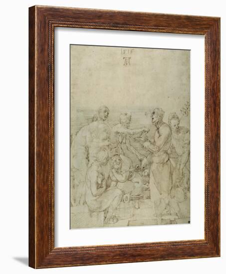 Madonna and Child, 1516-Albrecht Dürer-Framed Giclee Print