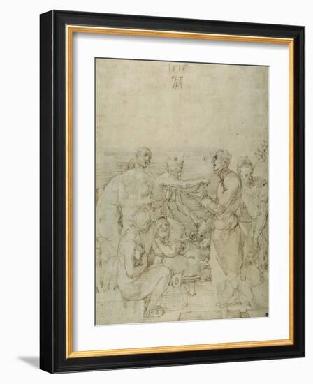 Madonna and Child, 1516-Albrecht Dürer-Framed Giclee Print