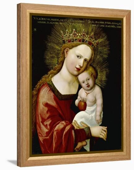 Madonna and Child, 1520-Albrecht Altdorfer-Framed Premier Image Canvas