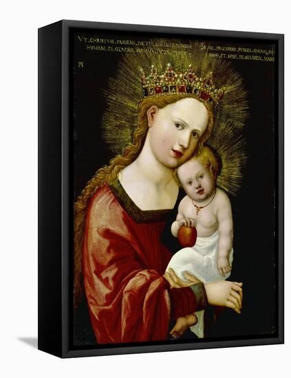 Madonna and Child, 1520-Albrecht Altdorfer-Framed Premier Image Canvas