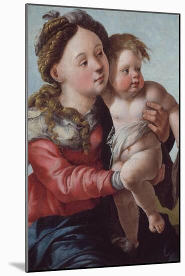 Madonna and Child, 1527-1530-Jan van Scorel-Mounted Giclee Print