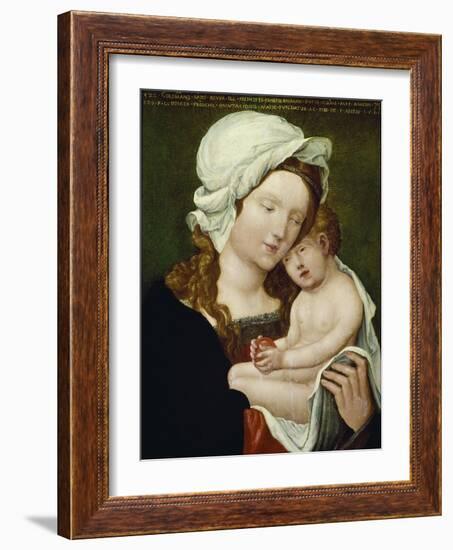 Madonna and Child, 1531-Albrecht Altdorfer-Framed Giclee Print