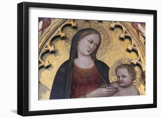 Madonna and Child, 15th Century-Lorenzo Di Niccolo-Framed Photographic Print