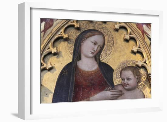 Madonna and Child, 15th Century-Lorenzo Di Niccolo-Framed Photographic Print