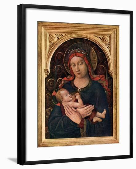 Madonna and Child, 15th Century-Jacopo Bellini-Framed Giclee Print