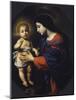 Madonna and Child, 1651 (Oil on Canvas)-Carlo Dolci-Mounted Giclee Print