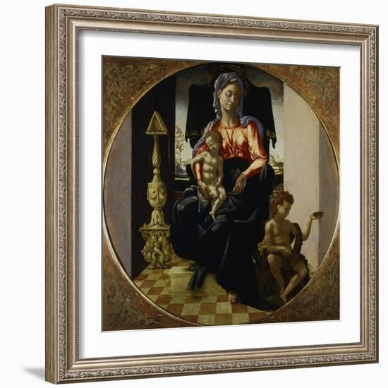 Madonna and Child, 16th Century-Antonio Mini-Framed Giclee Print