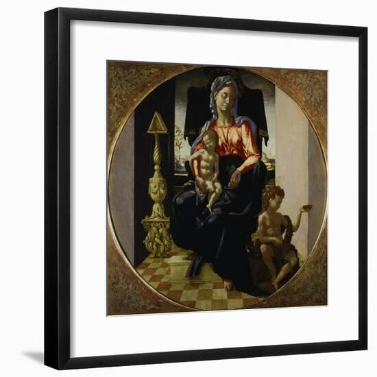 Madonna and Child, 16th Century-Antonio Mini-Framed Giclee Print