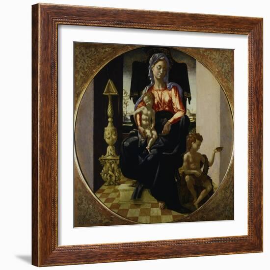 Madonna and Child, 16th Century-Antonio Mini-Framed Giclee Print