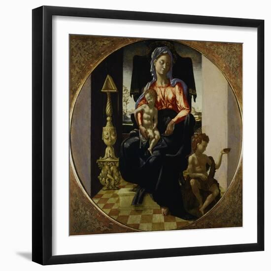 Madonna and Child, 16th Century-Antonio Mini-Framed Giclee Print