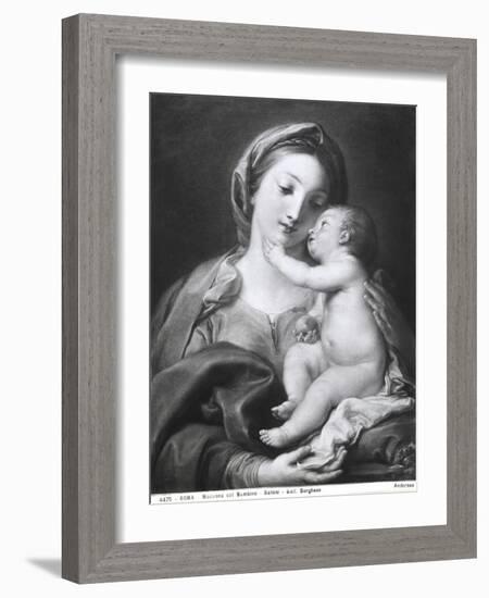 Madonna and Child, 1708-Pompeo Batoni-Framed Giclee Print