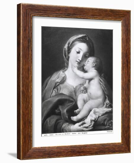 Madonna and Child, 1708-Pompeo Batoni-Framed Giclee Print