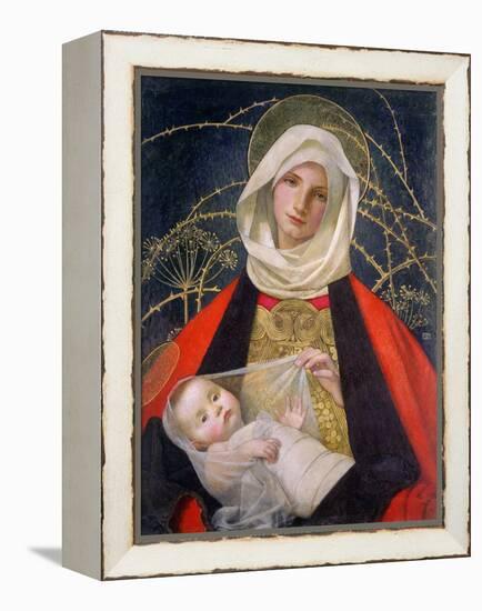 Madonna and Child, 1907-08-Marianne Stokes-Framed Premier Image Canvas