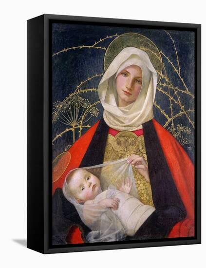 Madonna and Child, 1907-08-Marianne Stokes-Framed Premier Image Canvas