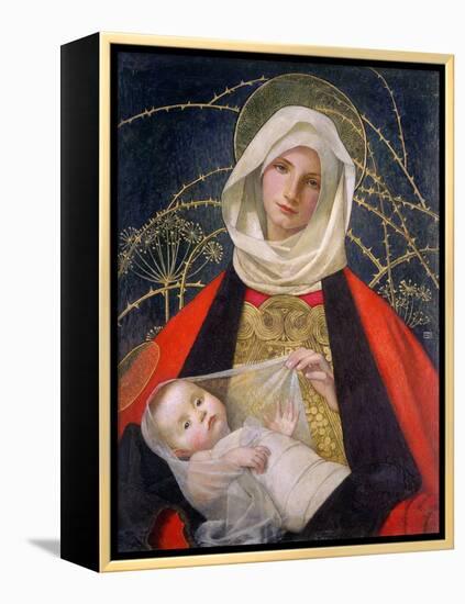 Madonna and Child, 1907-08-Marianne Stokes-Framed Premier Image Canvas