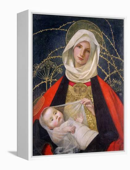 Madonna and Child, 1907-08-Marianne Stokes-Framed Premier Image Canvas
