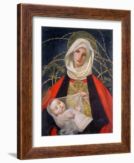 Madonna and Child, 1907-08-Marianne Stokes-Framed Premium Giclee Print