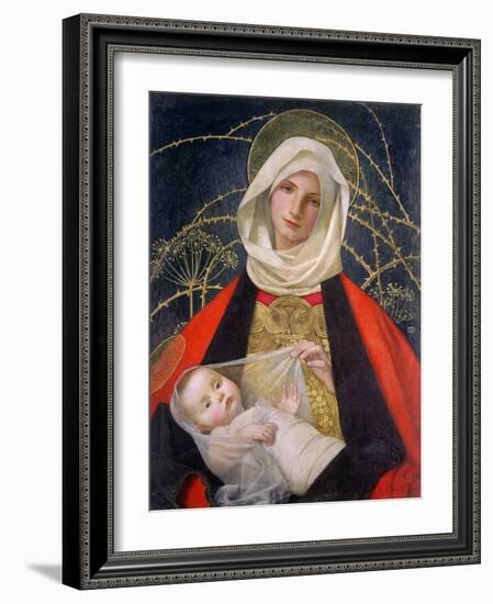 Madonna and Child, 1907-08-Marianne Stokes-Framed Premium Giclee Print