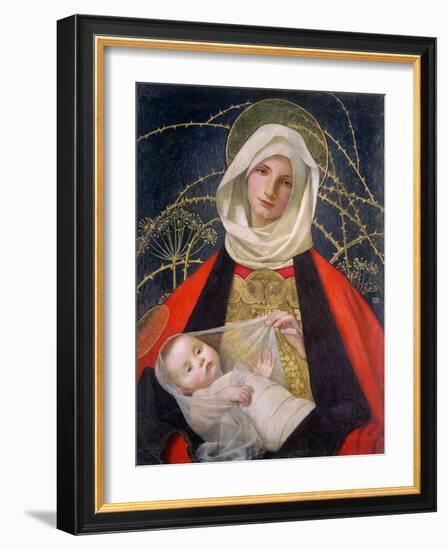 Madonna and Child, 1907-08-Marianne Stokes-Framed Giclee Print