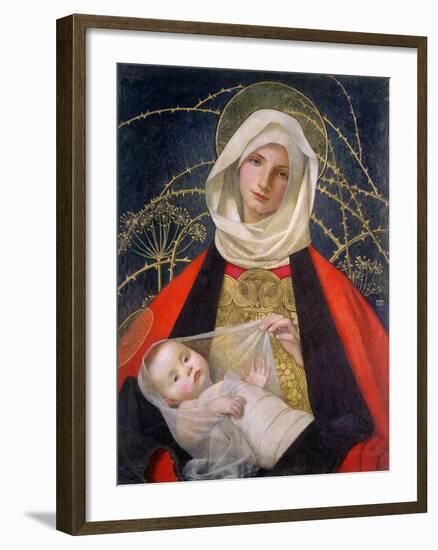 Madonna and Child, 1907-08-Marianne Stokes-Framed Giclee Print