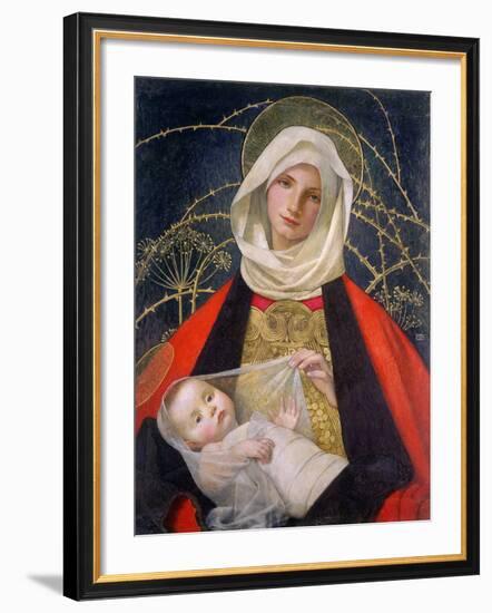 Madonna and Child, 1907-08-Marianne Stokes-Framed Giclee Print